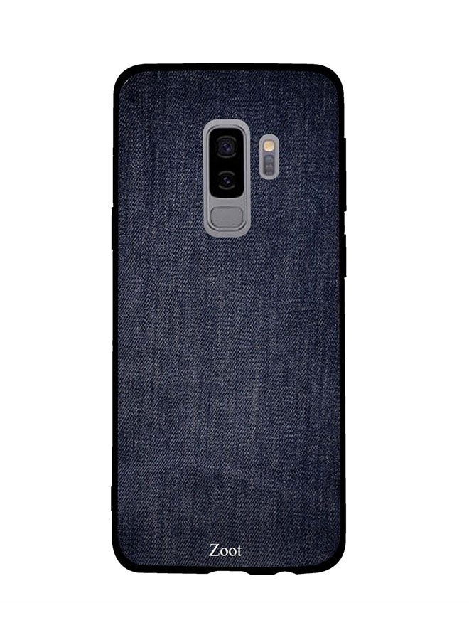 Zoot Protective Case Cover For Samsung Galaxy S9 Plus Dark Blue Jeans Pattern
