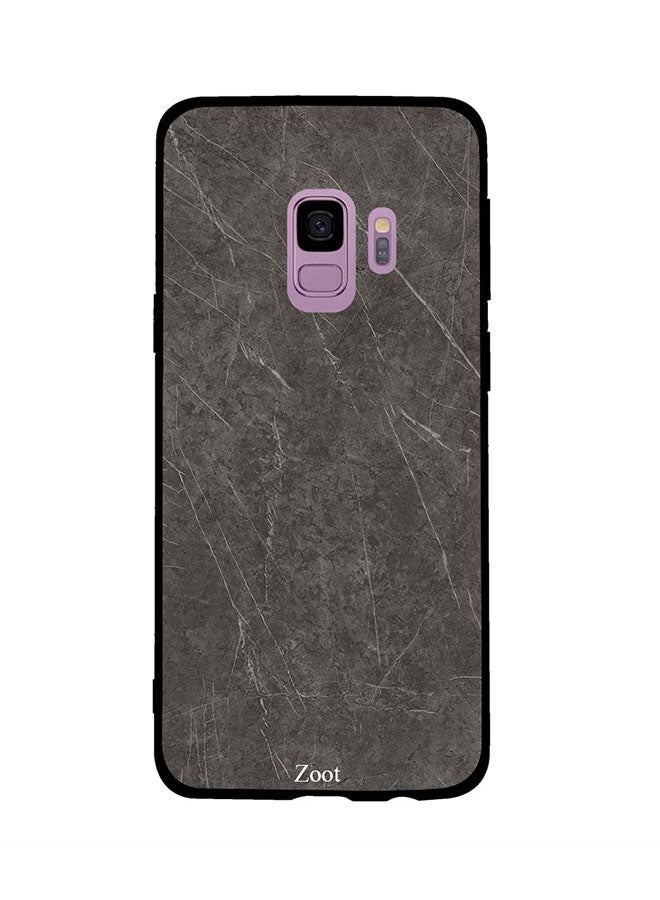 Zoot Skin Case Cover -for Samsung Galaxy S9 Dark Grey Marble Pattern Dark Grey Marble Pattern