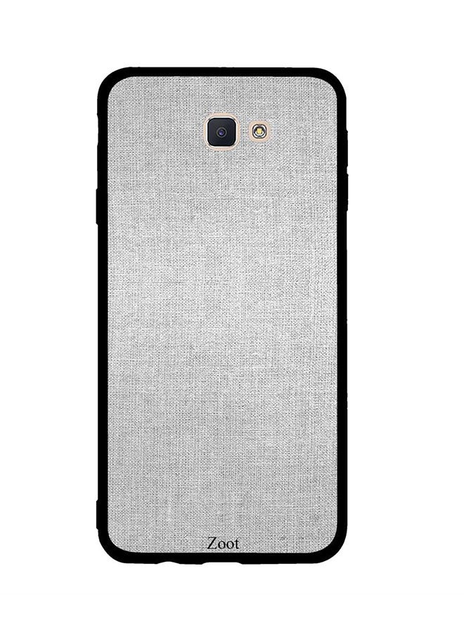 Skin Case Cover -for Samsung Galaxy J7 Prime Grey Textile Pattern Grey Textile Pattern - v1537984443/N18263775A_1