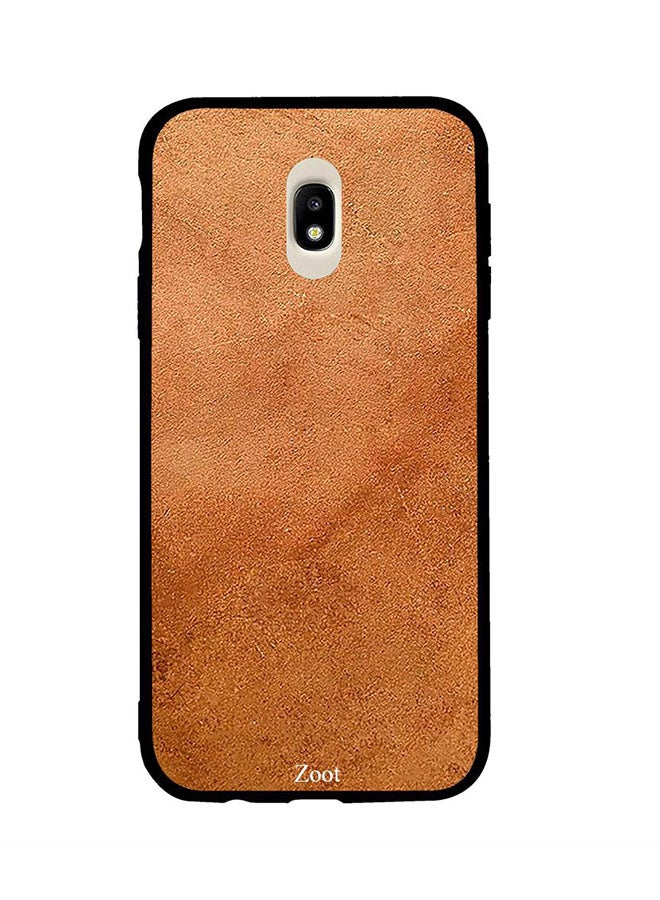 Zoot Protective Case Cover For Samsung Galaxy J7 Pro Brown Brick Pattern