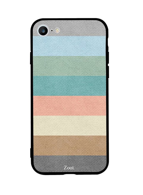 Protective Case Cover For Apple iPhone 6 Multicolour Textile Pattern
