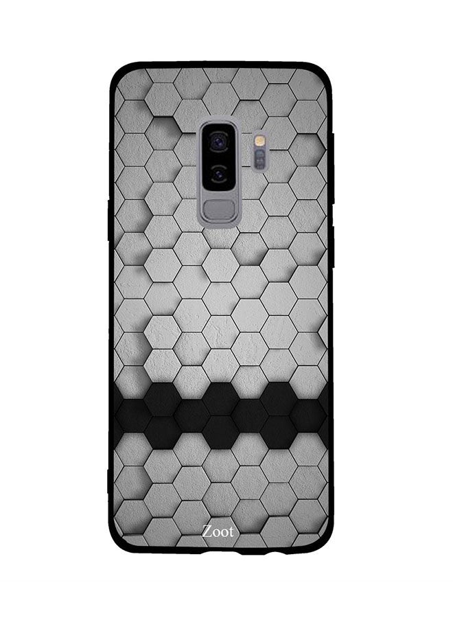 Zoot Protective Case Cover For Samsung Galaxy S9 Plus Off On Hexagon Pattern