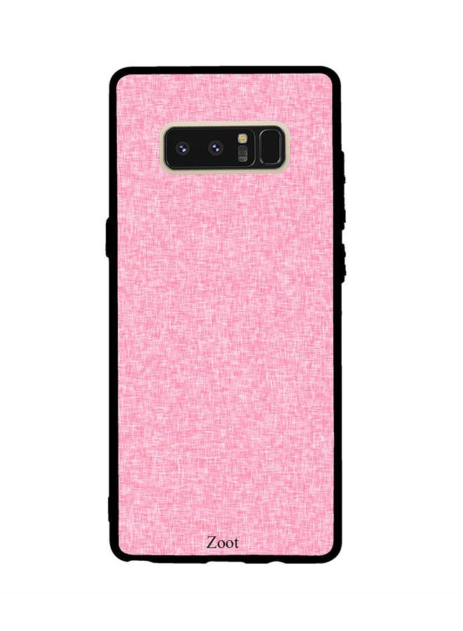 Zoot Protective Case Cover For Samsung Galaxy Note8 Pink White Pattern 