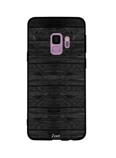 Zoot Skin Case Cover -for Samsung Galaxy S9 Wooden Black Wooden Black 