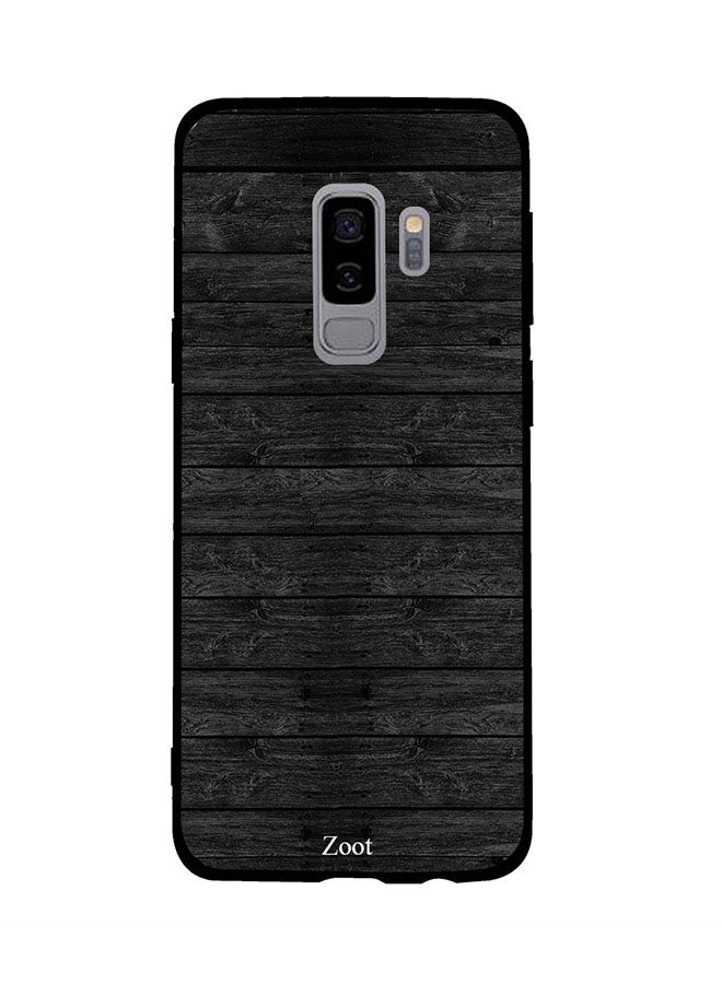 Zoot Protective Case Cover For Samsung Galaxy S9 Plus Wooden Black