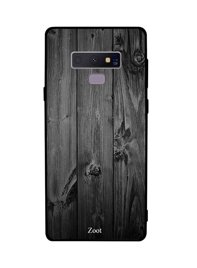 Zoot Protective Case Cover For Samsung Galaxy Note9 Black Wooden Pattern