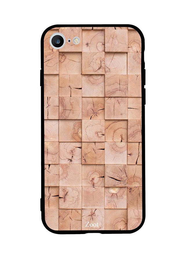 Zoot - Protective Case Cover For Apple iPhone 6 Wooden Cream Boxes Pattern - Image 1