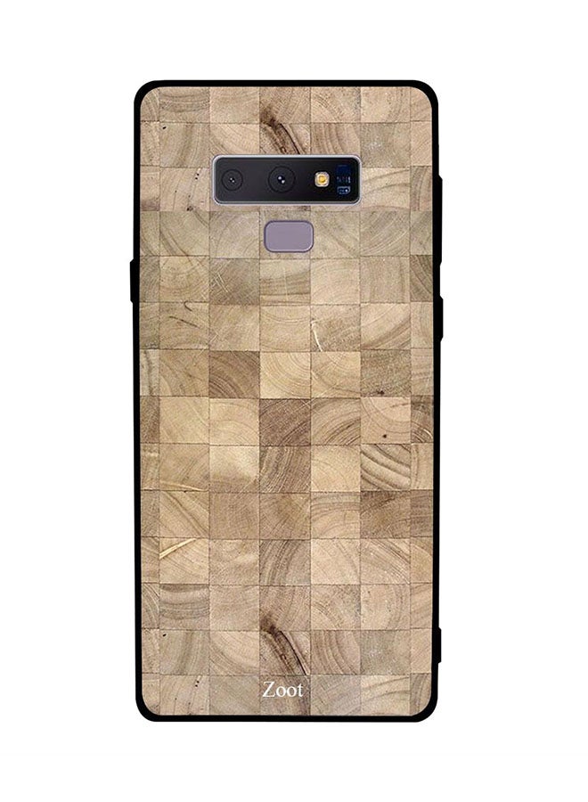 Zoot Protective Case Cover For Samsung Galaxy Note9 Wooden Square Pattern