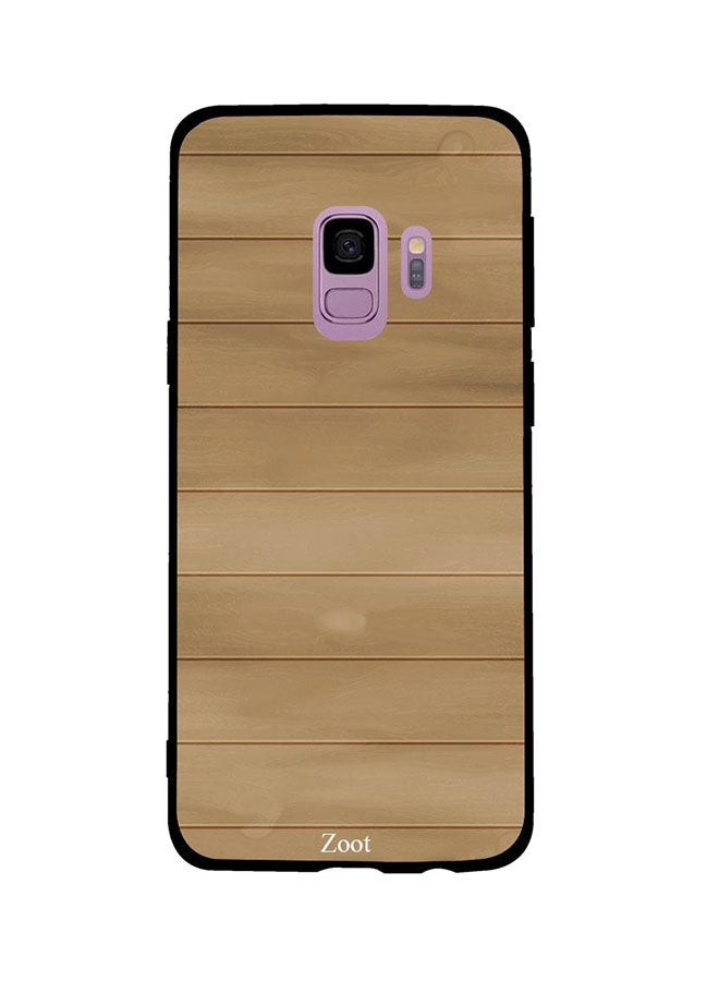 Zoot Skin Case Cover -for Samsung Galaxy S9 Shining Wood Pattern Shining Wood Pattern