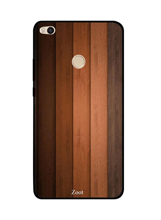 Skin Case Cover -for Xiaomi Mi Max 2 3D Wood Pattern 3D Wood Pattern