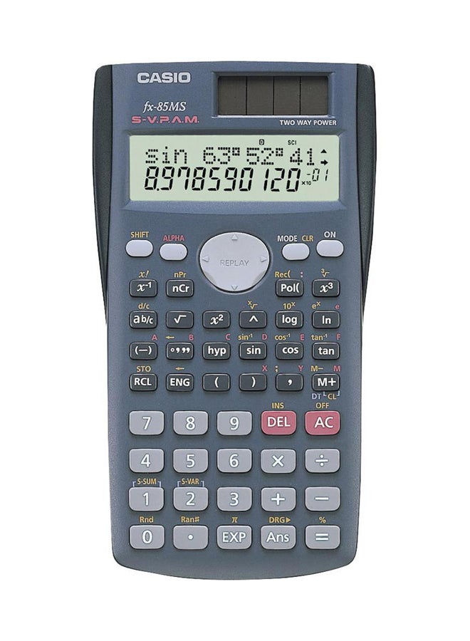 12-Digit Scientific Calculator Blue/Black