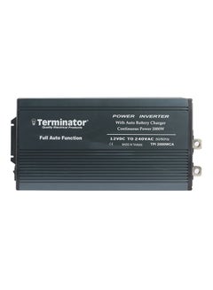 Terminator DC-AC Power Inverter With Auto Battery Charger Black UAE ...