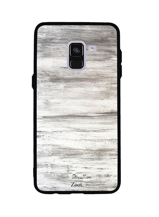 Protective Case Cover For Samsung Galaxy A8 Wood Pattern
