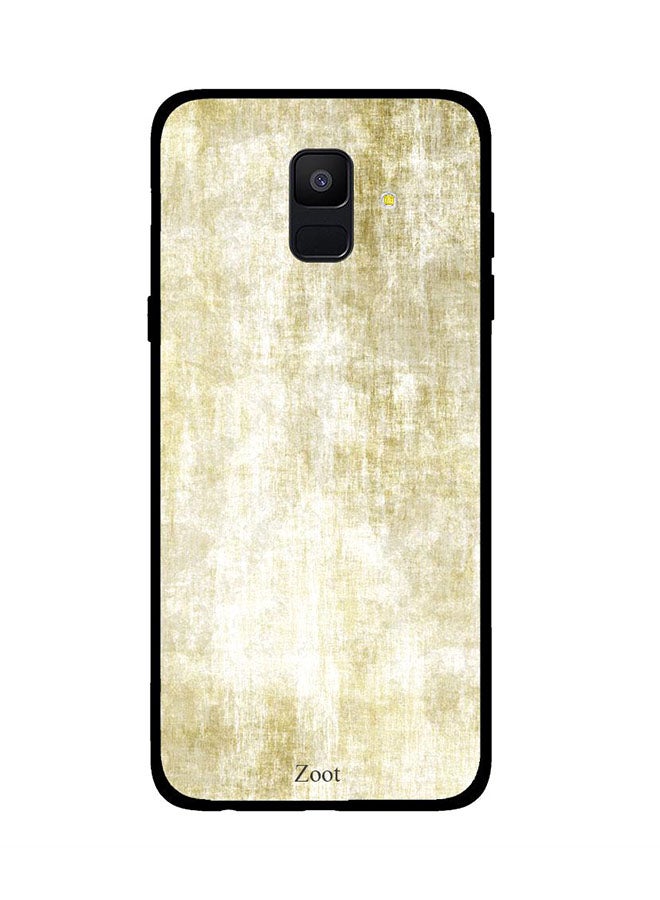 Protective Case Cover For Samsung Galaxy A6 Marble Pattern