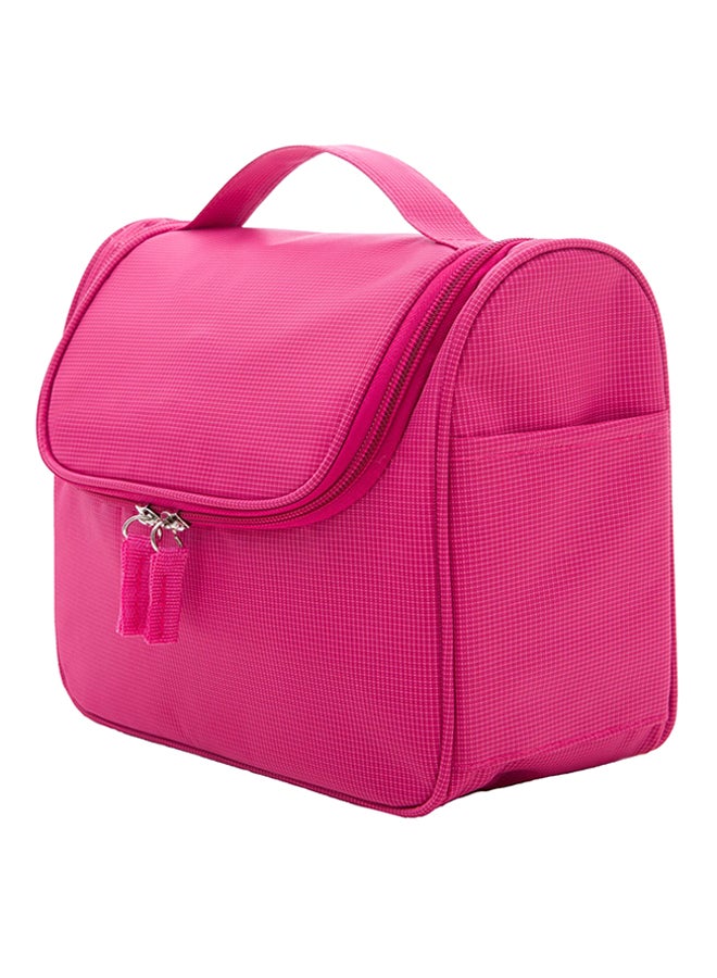 RUMANLE Multifunction Travel Makeup Bag Pink - Image 1