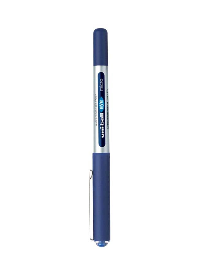 Uniball 12-Piece Micro Roller Uni-Ball Pen Set Blue/Clear 