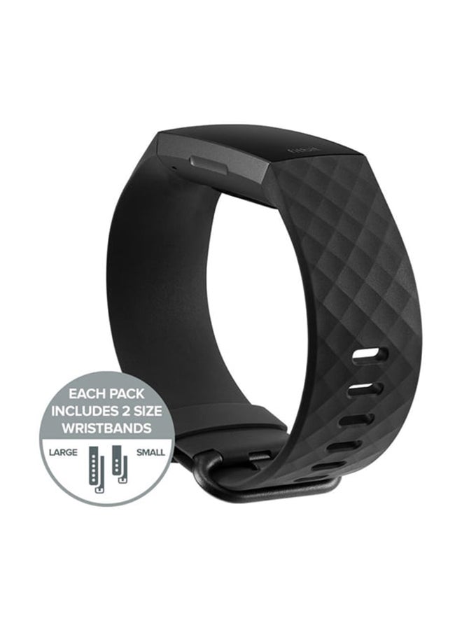 Fitbit Charge 3 Fitness Tracker With Swim Tracking Black/Graphite  - Image 5