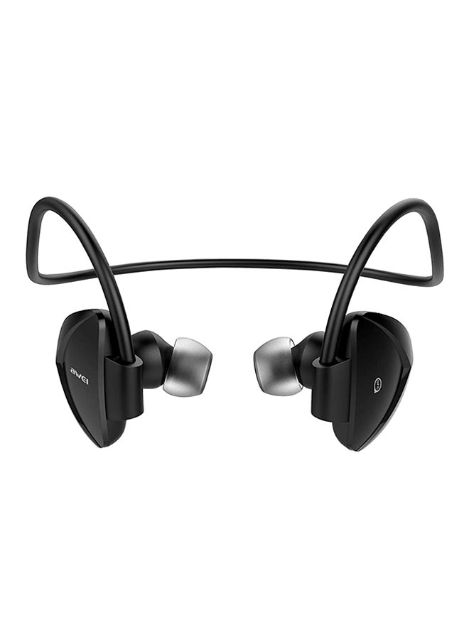 Awei Sport Wireless In-Ear Headset With Microphone Black - Image 1
