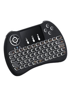 Mini Wireless RC-Keyboard With Touchpad For Android TV/Smart TV/Xbox/PC/TV Box Black
