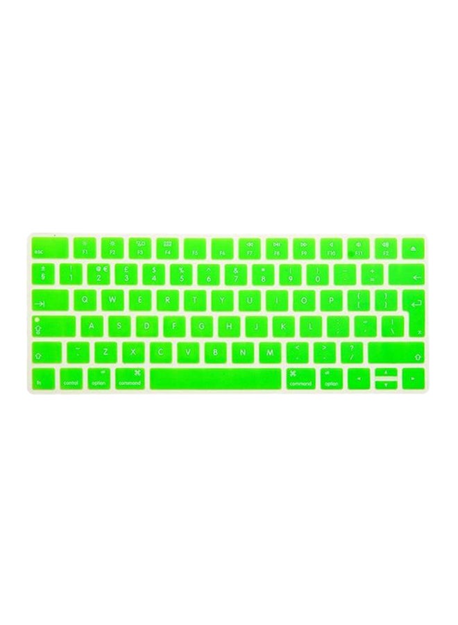 UK Layout Keyboard Cover - English Green