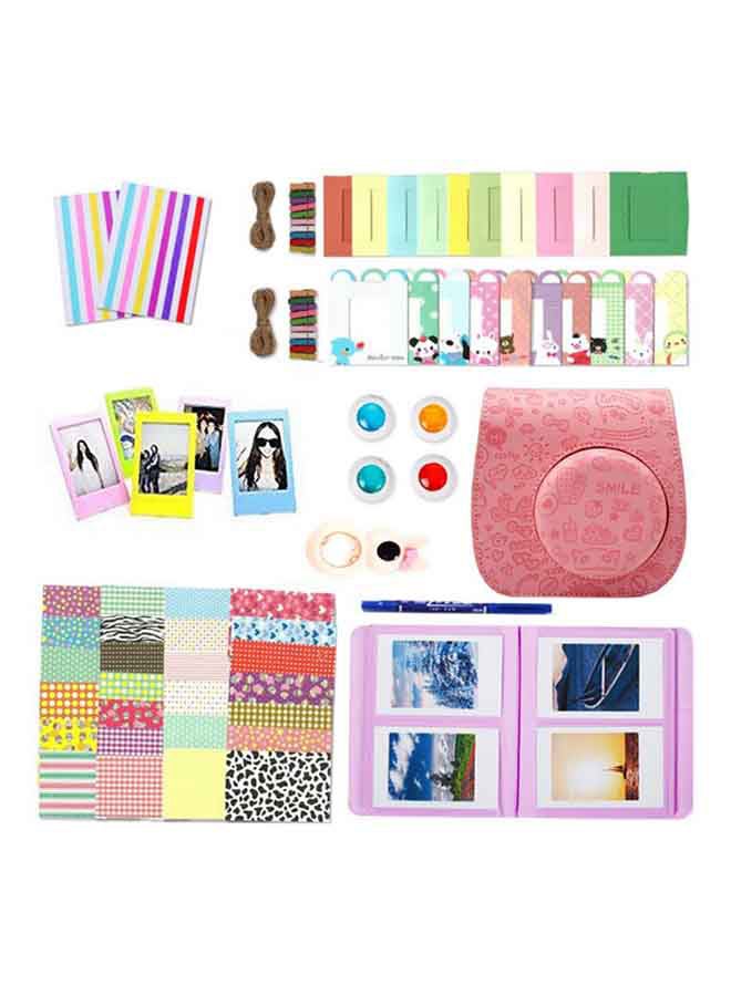 Generic 10-Piece Case Accessories For Fujifilm Instax Mini 8 Camera Multicolour 