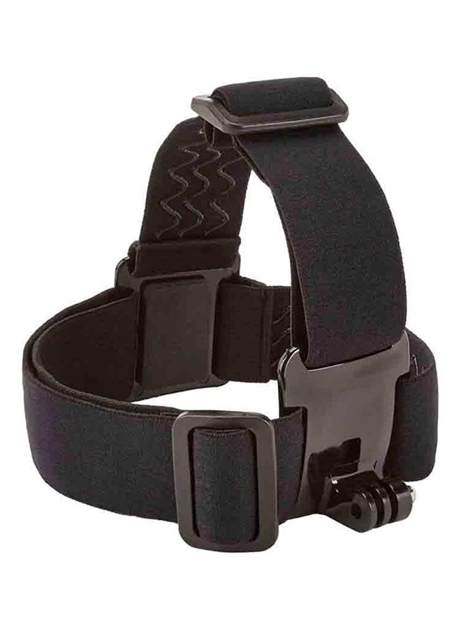 Adjustable Head Strap Mount For GoPro Camera Black