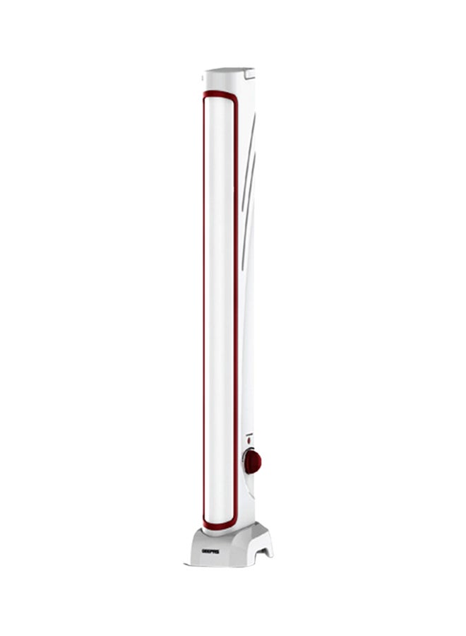GEEPAS Rechargeable LED Lantern With Dimmer Function White/Red 