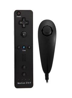 Motion Plus Remote and Nunchuk Controller With Case