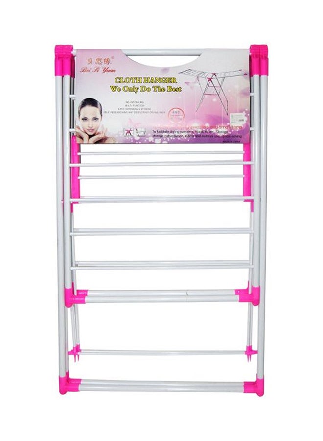 Freestanding Drying Rack Pink/White  - Image 2