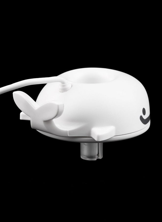 Gulfdealz Mini Whale Shaped Portable USB Humidifier White - Image 3