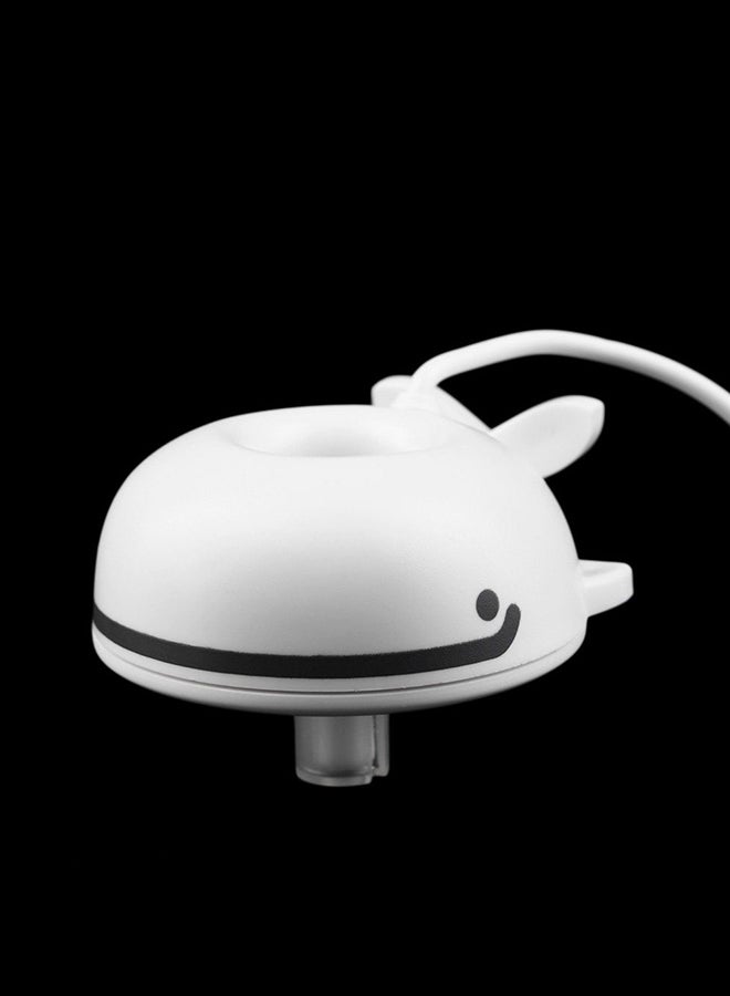 Gulfdealz Mini Whale Shaped Portable USB Humidifier White - Image 5