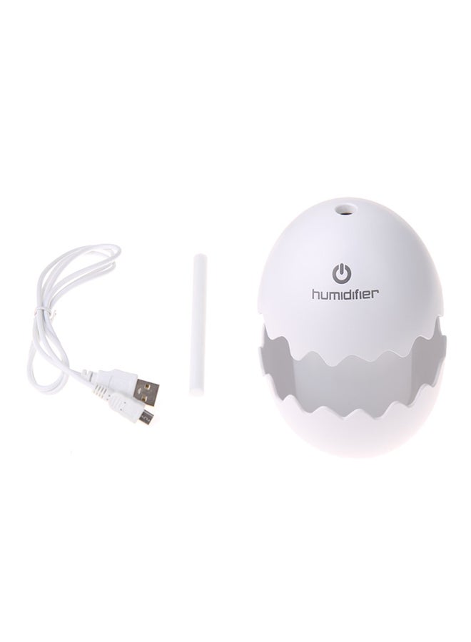 Gulfdealz Egg Shaped USB Humidifier 1.5W White/Grey  - Image 2
