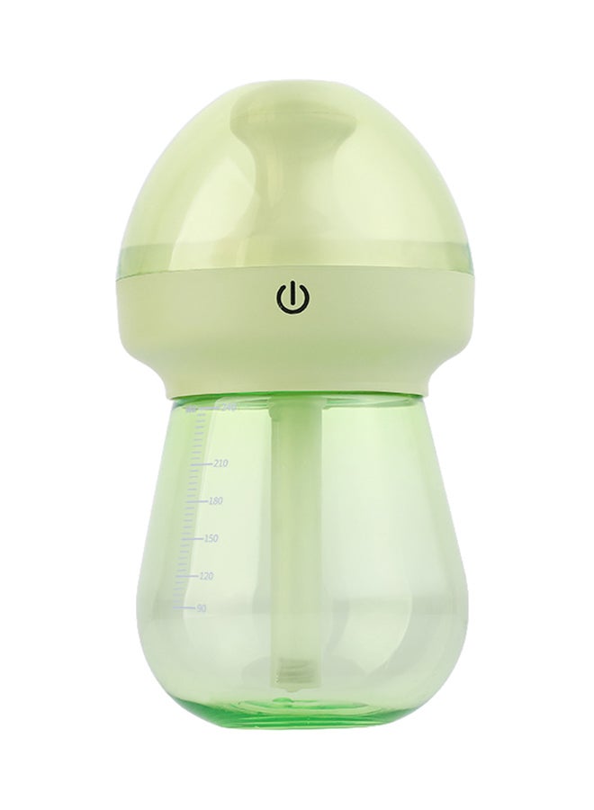 Gulfdealz Mini Bottle Shaped Ultrasonic Humidifier With LED Green - Image 1