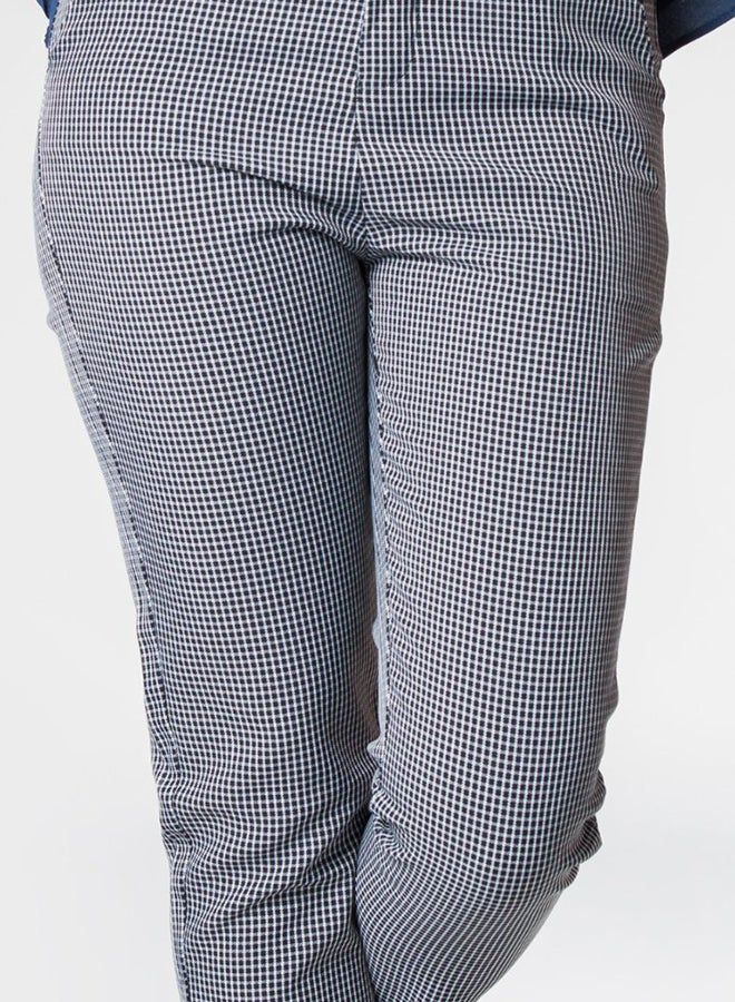 Raw Orange Gina Gingham Pants Grey  - Image 4