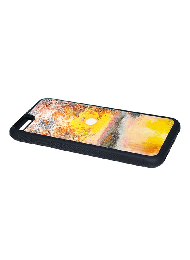 Decalac 2D Print Protective Case Cover For Apple iPhone 6 Plus River Sunset Oil Painting - Image 3