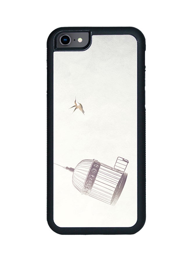 ديكالاك غطاء حماية واقٍ بطباعة ثنائية الأبعاد لهاتف أبل آيفون 6S نمط طيور صغيرة تهرب من قفص الطيور - Image 1