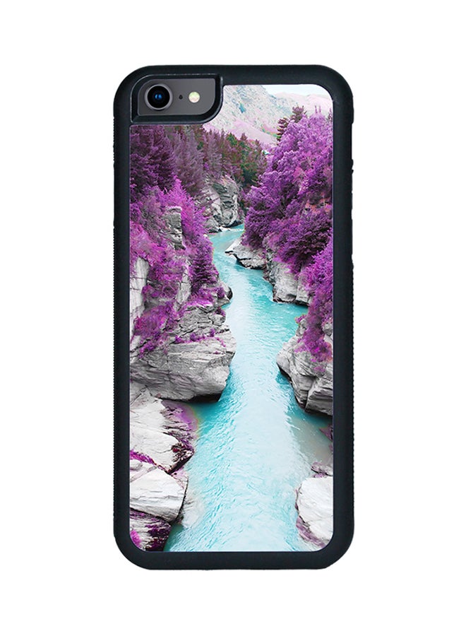 ديكالاك غطاء حماية واقٍ بطباعة ثنائية الأبعاد لهاتف أبل آيفون 6S بلس منظر طبيعي لغابة صنوبر - Image 1