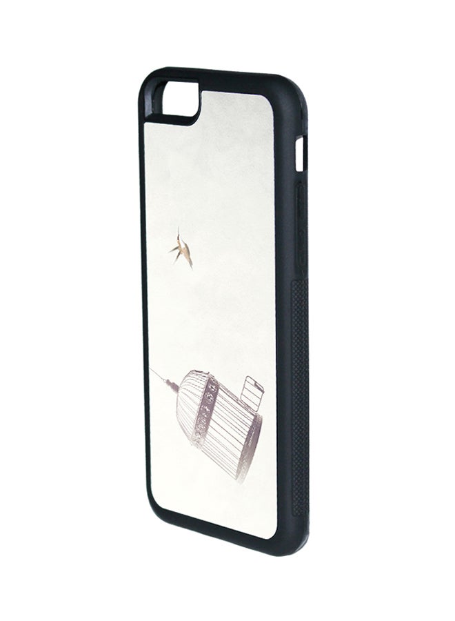 ديكالاك غطاء حماية واقٍ بطباعة ثنائية الأبعاد لهاتف أبل آيفون 6S نمط طيور صغيرة تهرب من قفص الطيور - Image 2