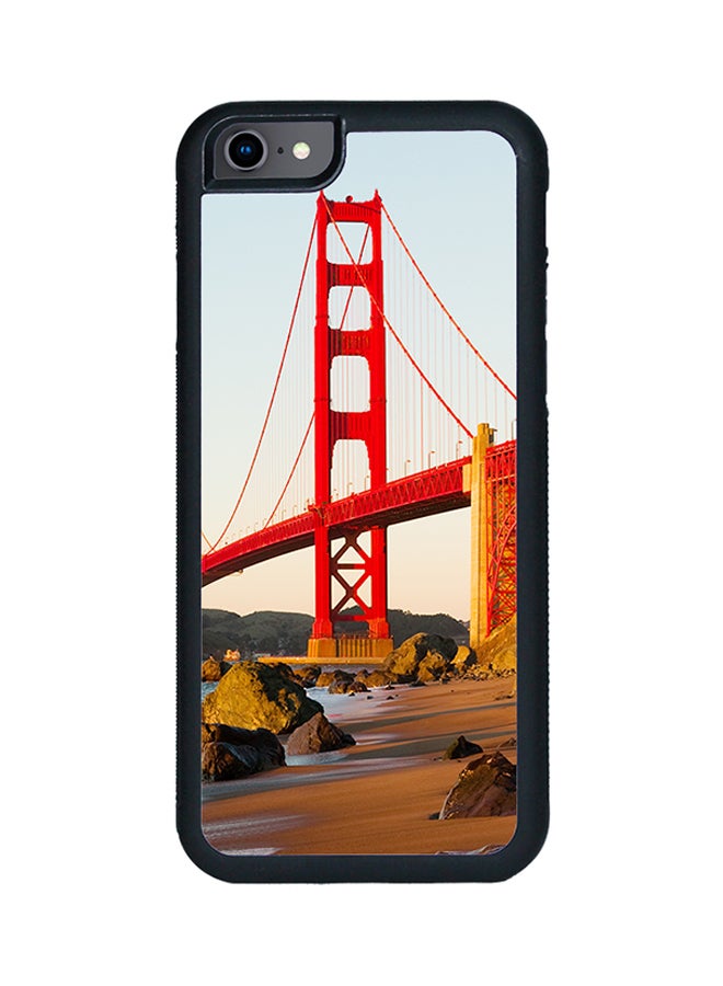 Decalac - 2D Print Protective Case Cover For Apple iPhone 7 Golden Gate Bridge - Image 1