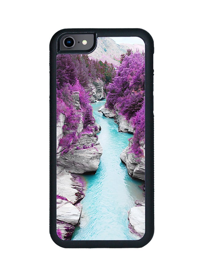 Decalac - 2D Print Protective Case Cover For Apple iPhone 7 A Pine Forest Landscape - Image 1