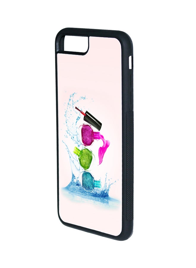 ديكالاك غطاء حماية واقٍ بطباعة ثنائية الأبعاد لهاتف أبل آيفون 8 بلس زجاجات مع طلاء أظافر منسكب - Image 2