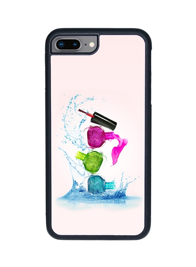 ديكالاك غطاء حماية واقٍ بطباعة ثنائية الأبعاد لهاتف أبل آيفون 8 بلس زجاجات مع طلاء أظافر منسكب - Image 1