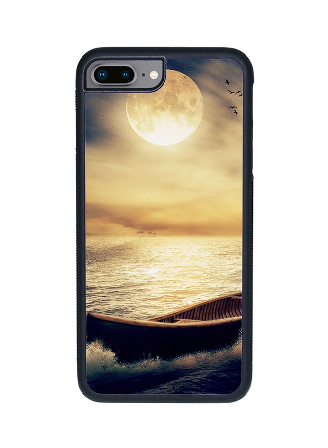 ديكالاك غطاء حماية واقٍ بطباعة ثنائية الأبعاد لهاتف أبل آيفون 8 بلس قارب في البحر - Image 1