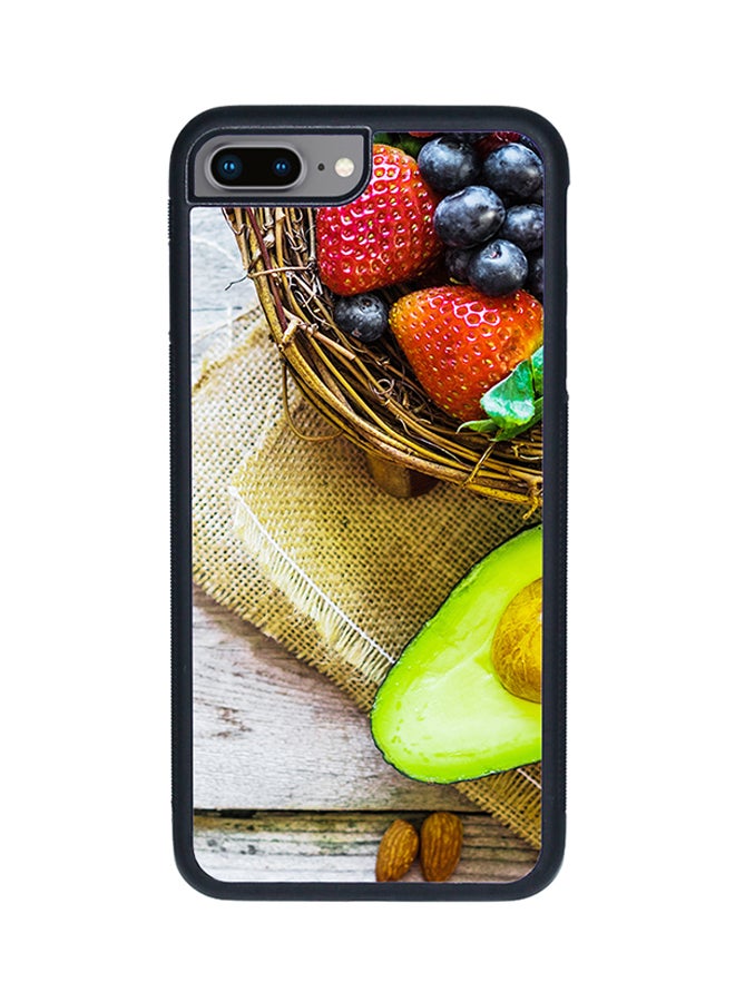Decalac - 2D Print Protective Case Cover For Apple iPhone 8 Plus Fruits And Vegetables - Image 1