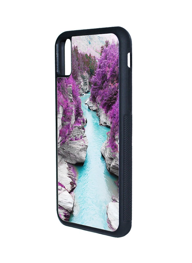 Decalac - 2D Print Protective Case Cover For Apple iPhone X A Pine Forest Landscape - Image 1