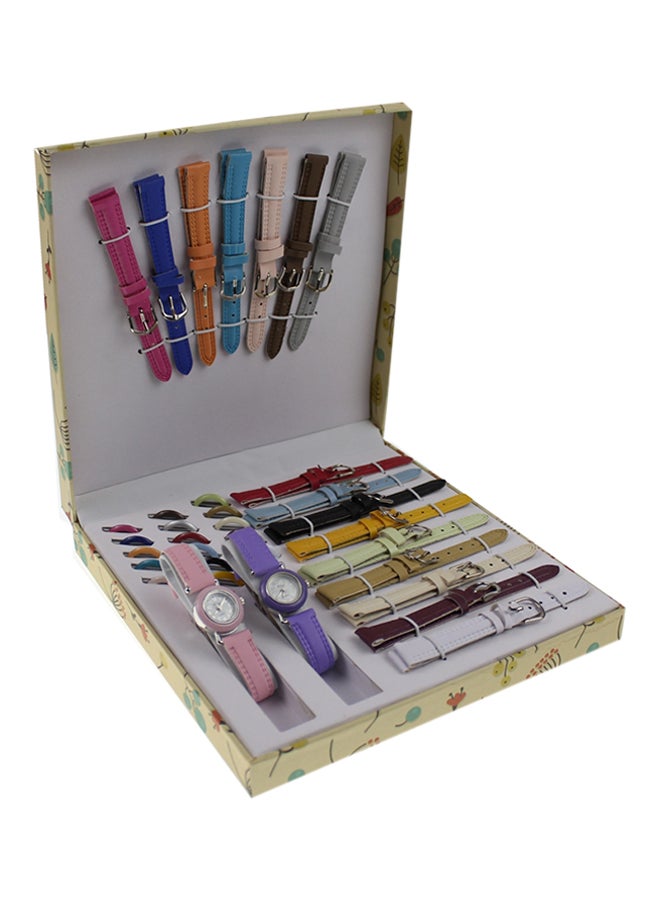 HIMI - Girls' Synthetic Analog Watch Set LJ_2034B - Image 1