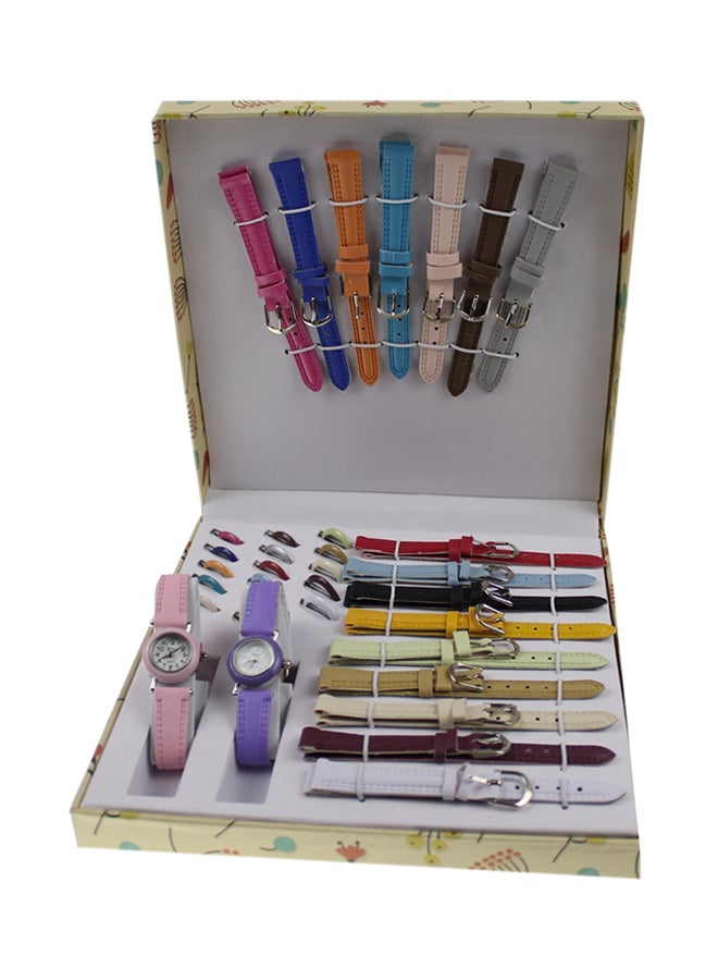 HIMI - girls Synthetic Analog Watch Set LJ_2034C - Image 1