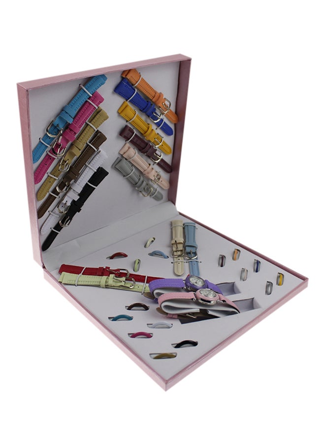 HIMI - girls Synthetic Analog Watch Set LJ_2034E - Image 1