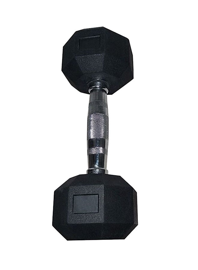 BODY SCULPTURE - Hex Rubber Dumbbell - 1 Kg 1kg - Image 1