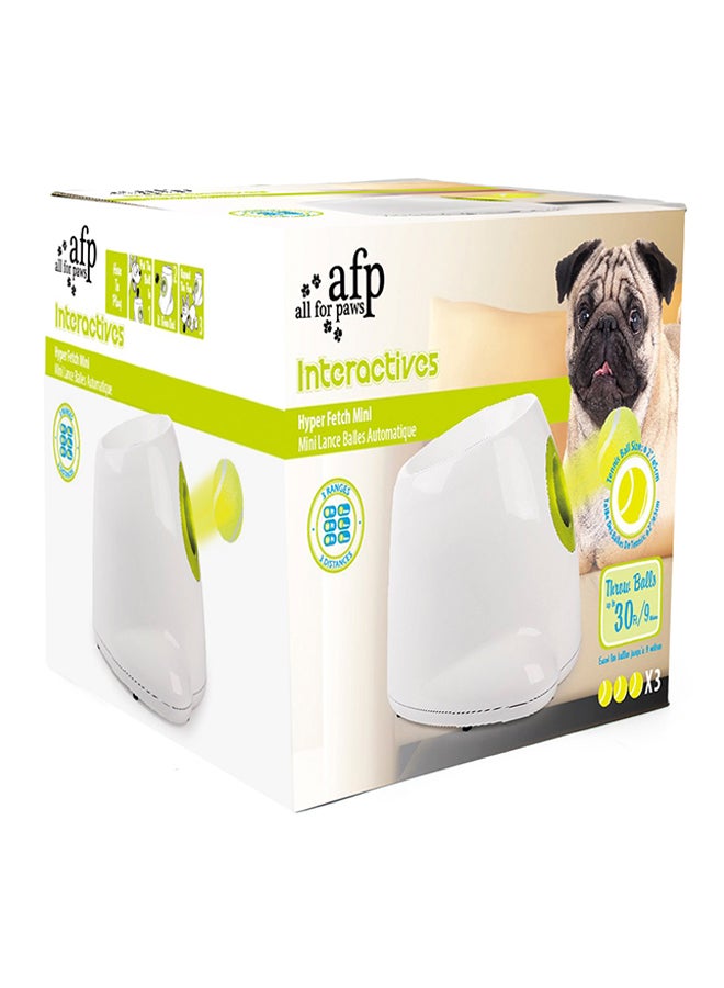 afp Interactives Hyper Fetch Mini Ball Dispenser White/Green - Image 3